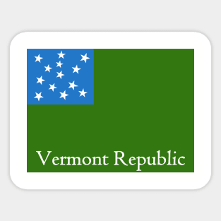 Vermont Republic Flag Sticker